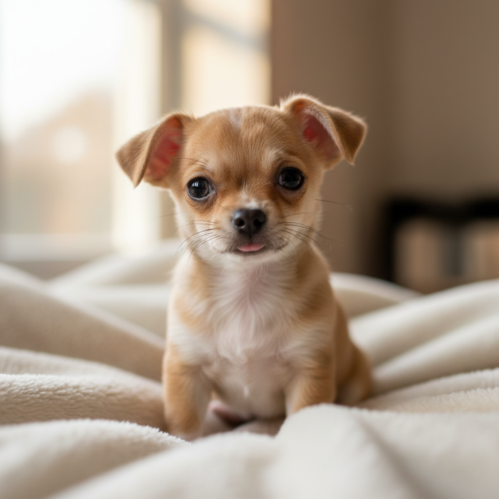 Foto de um Filhote de Chihuahua